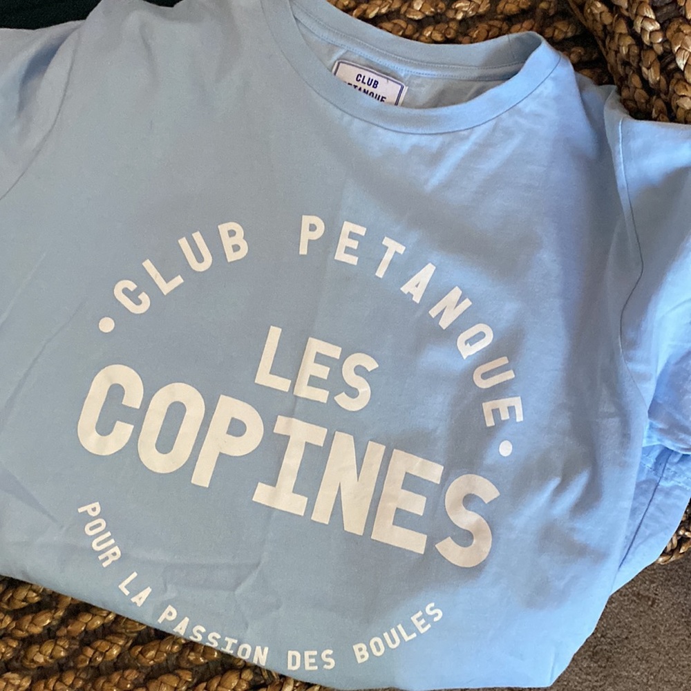 Club Pentanque Paris Light Blue T-shirt S